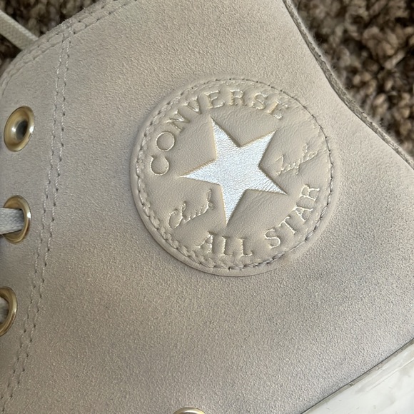 Suede platform converse - Picture 3 of 10